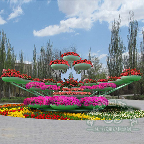 戶外大型花架 『萬紫千紅』 