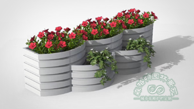 木塑pvc發泡道路景觀花箱