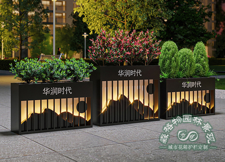 什么是燈光花箱