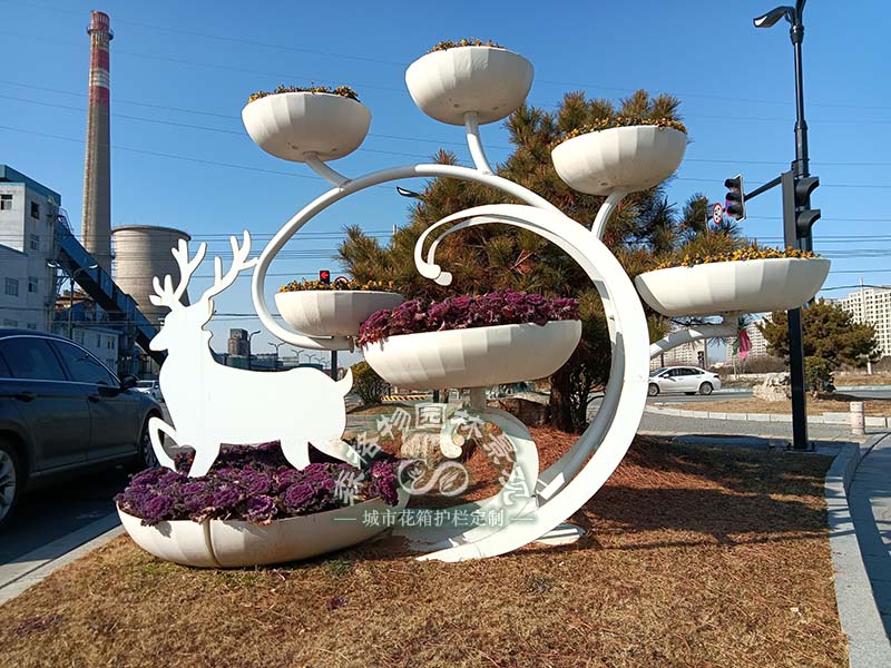 園林景觀立體藝術花架