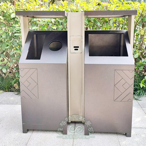 新中式雙分類垃圾桶