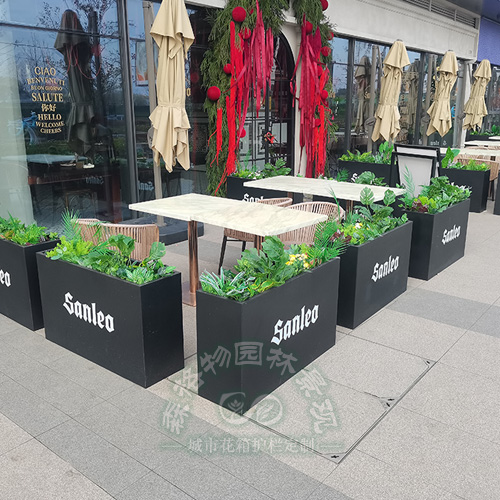 商業景觀外擺花箱