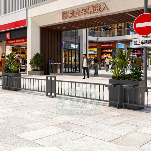 可伸縮花箱護欄