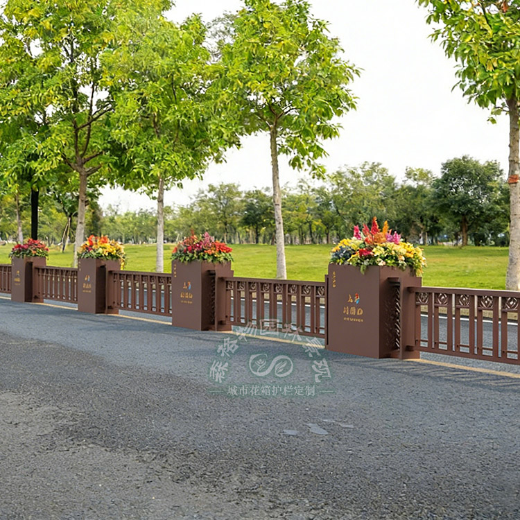 廣西城市印象交通花箱護欄