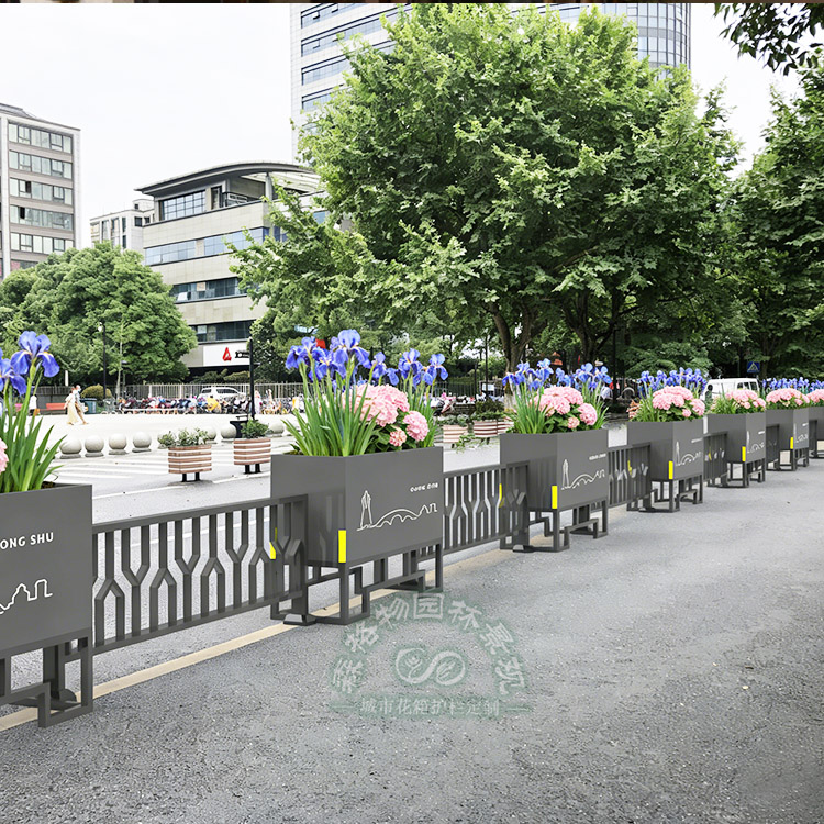 廣西定制特色隔離花箱護(hù)欄