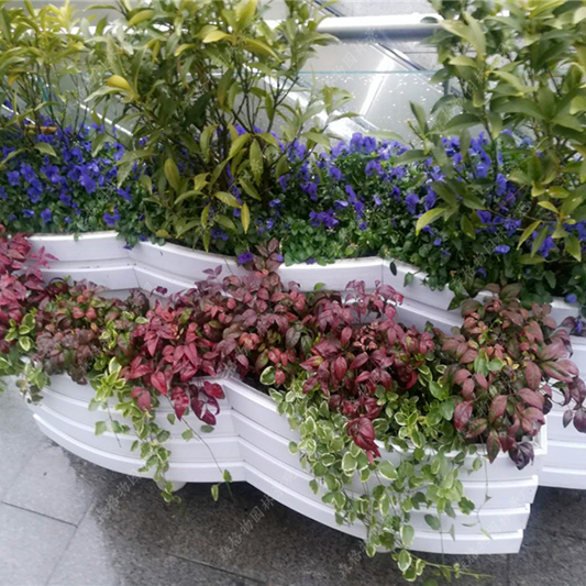 3+2組合pvc花箱