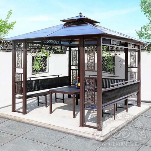 歐式鋁合金園林庭院涼亭